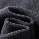 KZZ Men's Sweater: Simple, stylish, versatile, street-style button-up hooded cardigan with long sleeves.