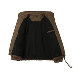 Retro Loose-fitting Thick Stand-up Collar Jacket