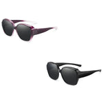Polarised Round Cat-Eye Sunglasses
