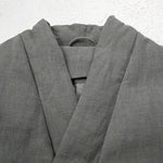 Loose Diagonal Placket Cotton-linen Jacket