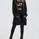 Fleece Hoodies Tunic Long Hoodie Jacket - Zeagoo (Us Only)