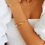 Adalyne | Bracelet doré à l'or fin