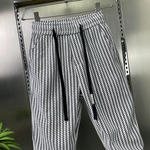 Zebra-print Loose Casual Sweatpants