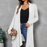 Open Front Cardigan Soft Outerwear - Zeagoo (Us Only)