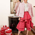 Ruffle Long Sleeve Button-Down Tunic Tops - Zeagoo (Us Only)