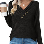 Zeagoo Women's Casual Tunic Tops Long Sleeve Shirts