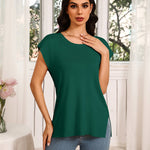 Zeagoo Short Sleeve Sweater Knit Going Out Sweater Tops