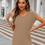 Zeagoo Short Sleeve Sweater Knit Going Out Sweater Tops