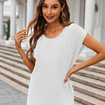 Zeagoo Short Sleeve Sweater Knit Going Out Sweater Tops