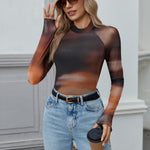 Zeagoo Versatile Double Lined Fitted Mesh Sheer Top for Women Casual Work Office Loose Fit 2026 | Under $40