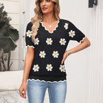 Casual Summer Lightweight Knit Blouse (US Only)