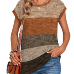 Zeagoo Effortless Style Cap Short Sleeve Tops for Women Casual Work Office Loose Fit 2026 | Under $25