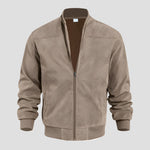 Richard™ | Vintage Suede-Look Bomber Jacket