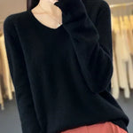 V|C - Classic V-Neck Knit Sweater Cynthia