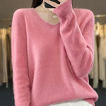 V|C - Classic V-Neck Knit Sweater Cynthia