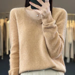 V|C - Classic V-Neck Knit Sweater Cynthia