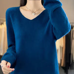 V|C - Classic V-Neck Knit Sweater Cynthia