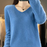 V|C - Classic V-Neck Knit Sweater Cynthia