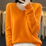 V|C - Classic V-Neck Knit Sweater Cynthia
