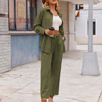 Zeagoo Women 2 Piece Linen Sets