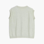 Casual Button Up Sweater Vest