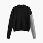 Color Block Pullover Sweater
