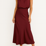 Aurora Bellini | Satin Midi Dress For Women