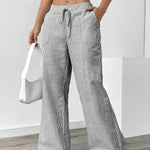 Noël | Pantalon large à rayures