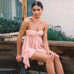 Air | Robe romantique à dos nu avec une touche estivale