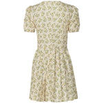 Flora | Robe courte à fleurs
