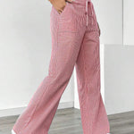 Noël | Pantalon large à rayures