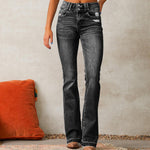 Eléane | Jean bootcut taille haute sculptant