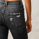 Eléane | Jean bootcut taille haute sculptant