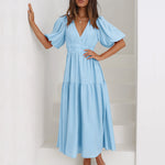 Emilia | Robe à col en V