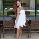 Air | Robe romantique à dos nu avec une touche estivale