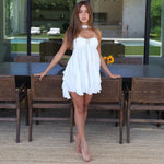 Air | Robe romantique à dos nu avec une touche estivale
