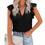 Shirts Short Sleeve Loose T Shirt Blouses - Zeagoo (Us Only)