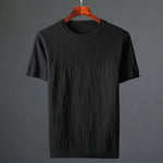 Hensu Textured Cotton T-Shirt