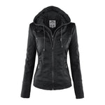 Callista | Hooded Moto Jacket