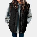 Women's Quilted Hooded Puffer Gilet
