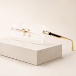 Bristowe Rimless Alloy Sunglasses