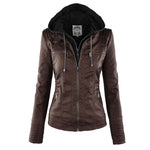 Callista | Hooded Moto Jacket