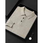 Ultimate Merino Cashmere Polo Sweater