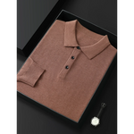 Ultimate Merino Cashmere Polo Sweater