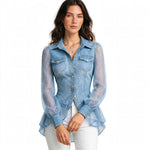 Cassidy Denim Blouse