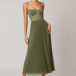 Tamara | Long Midi Dress with Corset