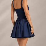 Elara | Off-Shoulder Corset Mini Dress