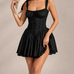 Elara | Off-Shoulder Corset Mini Dress