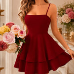 Sienna | Tiered Fit & Flare Mini Dress