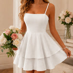 Sienna | Tiered Fit & Flare Mini Dress